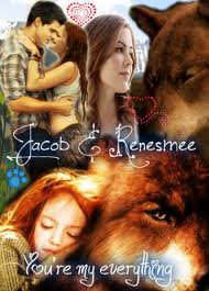 renesme  cullen + jacon blac