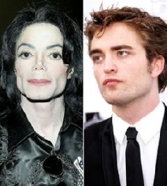 Robert Pattinson y Michael Jackson...duelo cinematográfico