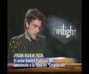 Robert Pattinson Entrevista de Un Canal de Television Colombiano